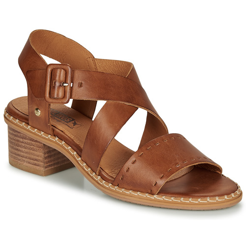 Schoenen Dames Sandalen / Open schoenen Pikolinos BLANES W3H Cognac