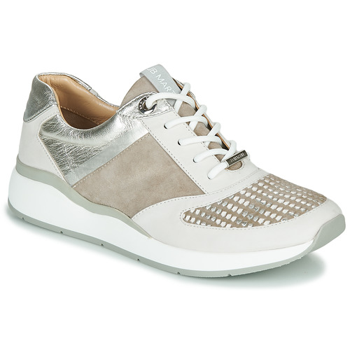 Schoenen Dames Lage sneakers JB Martin 1KALIO Beige / Wit / Zilver