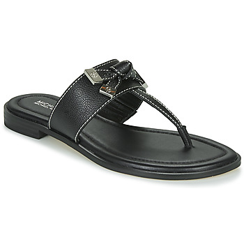 Schoenen Dames Slippers MICHAEL Michael Kors RIPLEY THONG Zwart