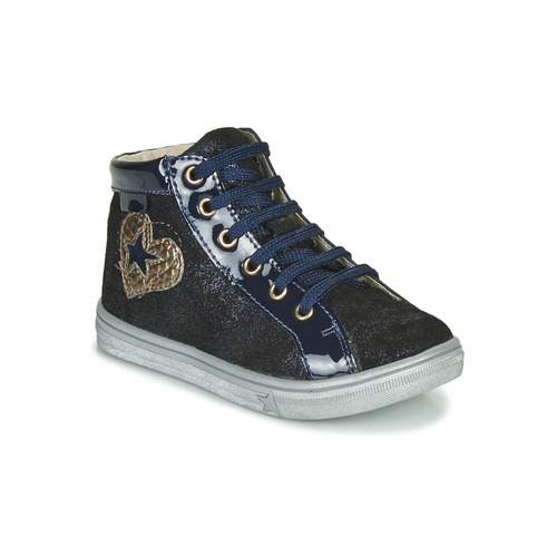 Schoenen Meisjes Hoge sneakers GBB MARTA Blauw