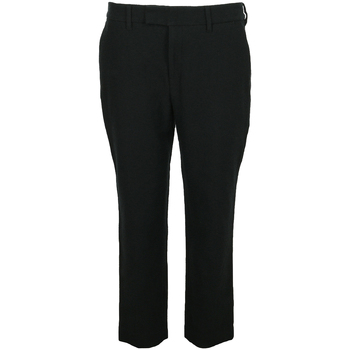 Textiel Dames 5 zakken broeken Paul Smith Pantalon en coton bouclé Zwart