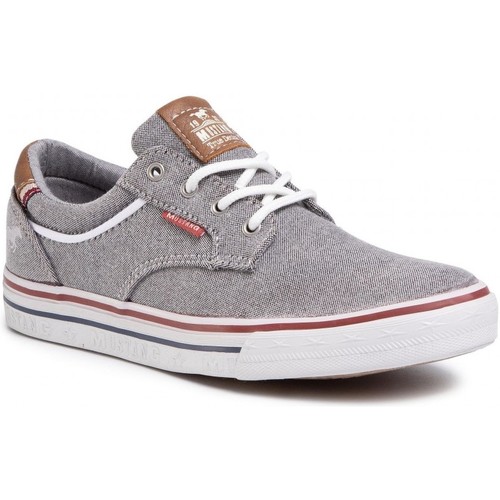 Schoenen Heren Sneakers Mustang 1354-305 Grijs