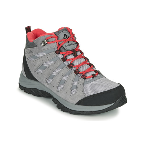 Schoenen Dames Wandelschoenen Columbia REDMOND III MID WATERPROOF Grijs