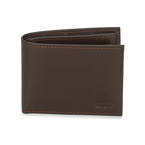 Tassen Portefeuilles Levi's CASUAL CLASSICS HUNTER COIN BIFOLD Brown