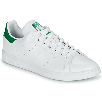 Schoenen Lage sneakers adidas Originals STAN SMITH Wit / Groen