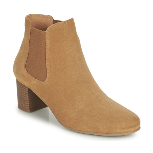 Schoenen Dames Enkellaarzen Betty London OKARI  camel