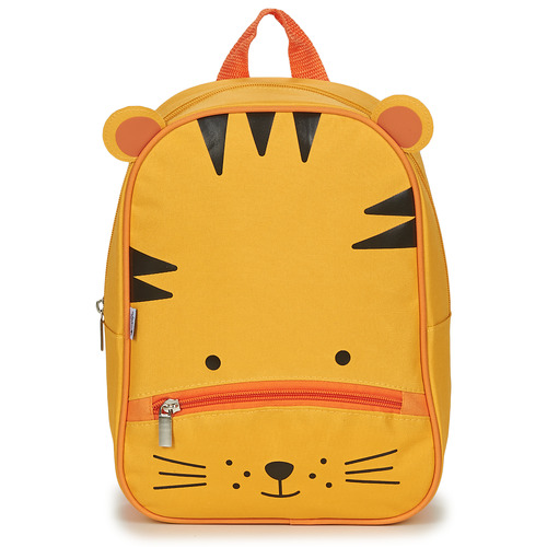 Tassen Kinderen Rugzakken Citrouille et Compagnie TIGER YELLOW Orange / Geel