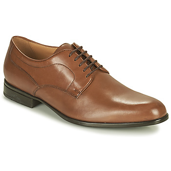 Schoenen Heren Derby Geox IACOPO Brown