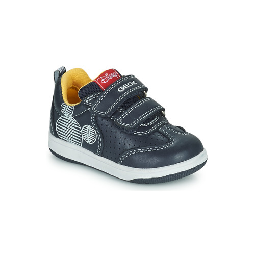 Schoenen Jongens Lage sneakers Geox NEW FLICK Marine