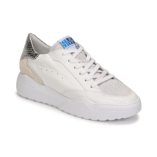 Schoenen Dames Lage sneakers Semerdjian TANY Wit / Zilver