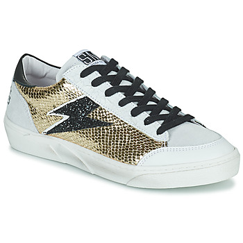 Schoenen Dames Lage sneakers Semerdjian ELISE Beige / Goud / Zwart