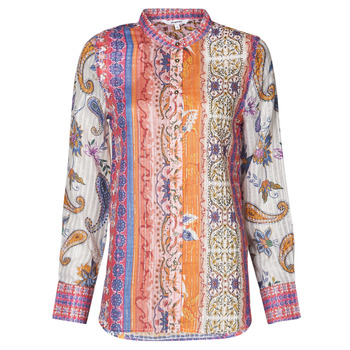 Textiel Dames T-shirts met lange mouwen Desigual BOHO Multicolour