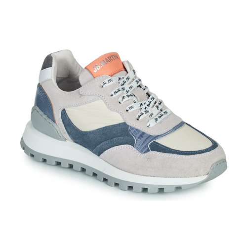 Schoenen Dames Lage sneakers JB Martin HUMBLE Mix / Blauw / Wit / Roze