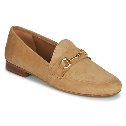 Schoenen Dames Mocassins JB Martin FRANCHE Chevre / Velours /  camel