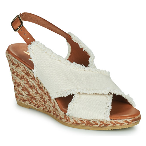 Schoenen Dames Espadrilles JB Martin IONA Toile / Beige