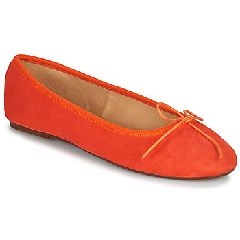 Schoenen Dames Ballerina's JB Martin ROMY Chevre / Velours / Orange