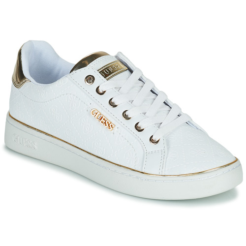 Schoenen Dames Lage sneakers Guess BECKIE Wit