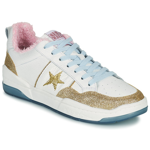 Schoenen Dames Lage sneakers Semerdjian ATILA Wit / Roze / Goud