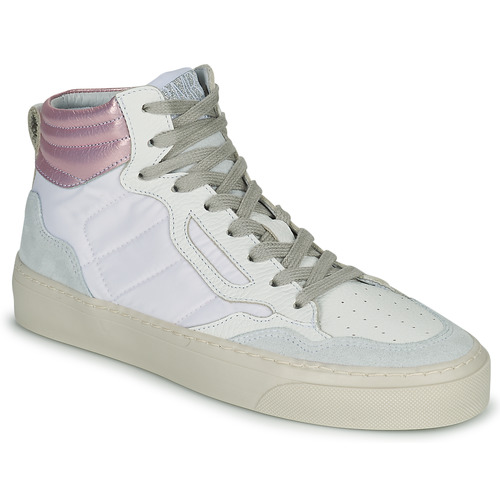 Schoenen Dames Hoge sneakers Semerdjian TREVO Wit / Roze