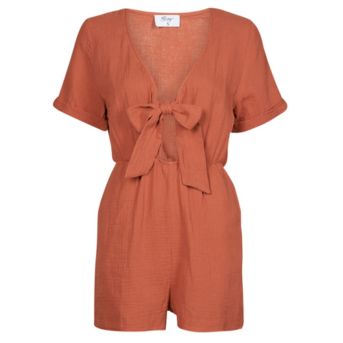 Textiel Dames Jumpsuites / Tuinbroeken Betty London JELLA Terracotta