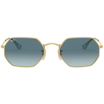 Horloges & Sieraden Zonnebrillen Ray-ban Occhiali da Sole  Octagonal RB3556N 91233M Goud