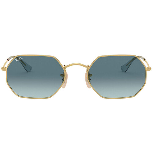 Horloges & Sieraden Zonnebrillen Ray-ban Occhiali da Sole  Octagonal RB3556N 91233M Goud