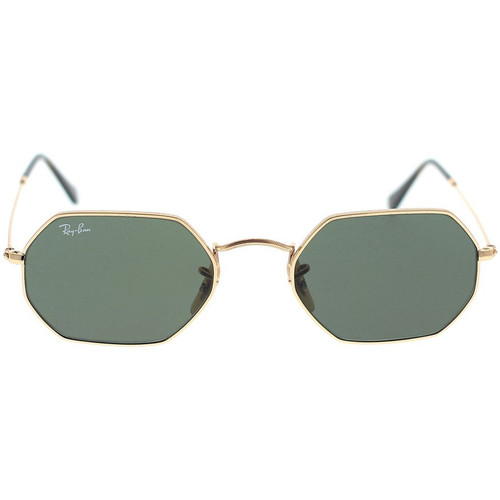 Horloges & Sieraden Zonnebrillen Ray-ban Occhiali da Sole  Octagonal RB3556N 001 Goud