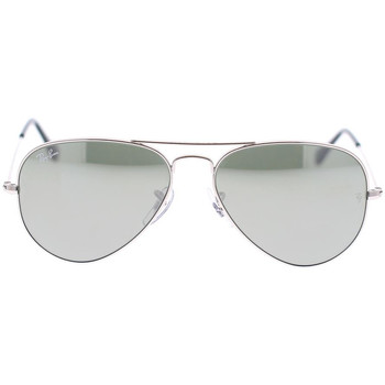 Horloges & Sieraden Zonnebrillen Ray-ban Occhiali da Sole  Aviator RB3025 W3275 Zilver