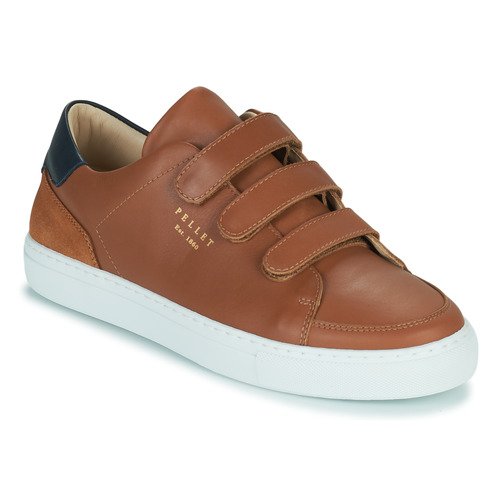 Schoenen Heren Lage sneakers Pellet SID Veau / Brown