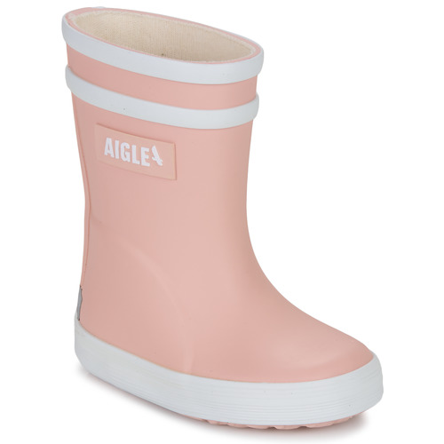 Schoenen Meisjes Regenlaarzen Aigle BABY FLAC 2 Roze