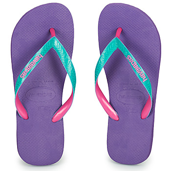 Schoenen Dames Slippers Havaianas TOP MIX Violet / Roze