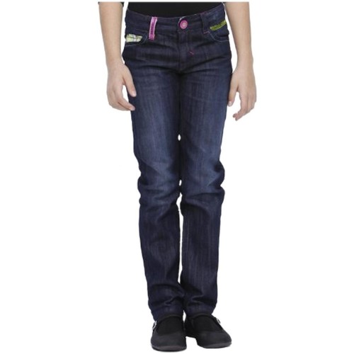 Textiel Meisjes Jeans Desigual  Blauw