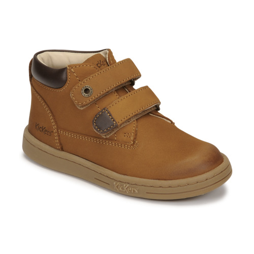 Schoenen Jongens Laarzen Kickers TACKEASY  camel