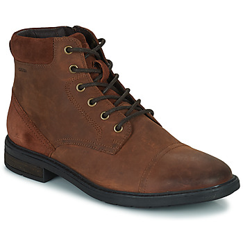 Schoenen Heren Laarzen Geox U VIGGIANO Brown