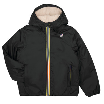 Textiel Kinderen Wind jackets K-Way LE VRAI 3.0 CLAUDE ORSETTO Zwart