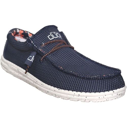 Schoenen Heren Derby Dude Wally sox Blauw