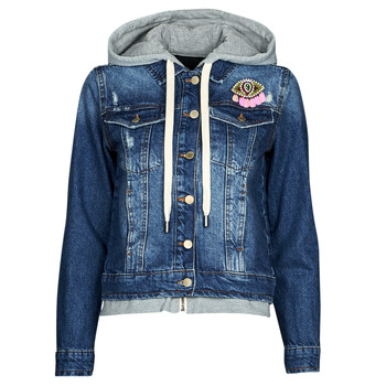 Textiel Dames Spijker jassen Desigual JACKSONVILLE Blauw / Medium