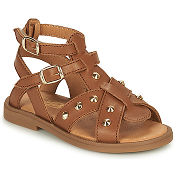 Schoenen Meisjes Sandalen / Open schoenen GBB JEYJEY Brown