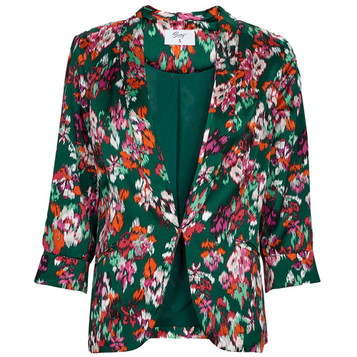 Textiel Dames Jasjes / Blazers Betty London NEREIDE Groen / Multicolour