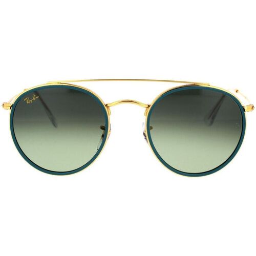 Horloges & Sieraden Zonnebrillen Ray-ban Occhiali da Sole  Round RB3647N 9235BH Goud