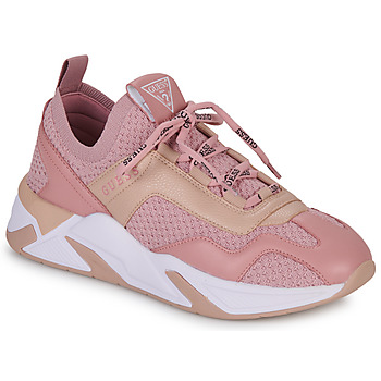 Schoenen Dames Lage sneakers Guess GENIVER Roze