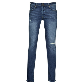 Textiel Heren Skinny jeans Jack & Jones JJIGLENN JJORIGINAL Blauw