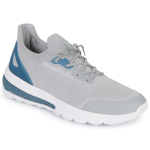 Schoenen Heren Lage sneakers Geox U SPHERICA ACTIF Grijs / Blauw