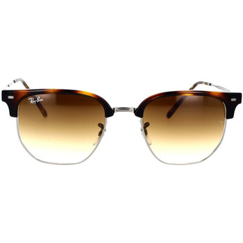 Horloges & Sieraden Zonnebrillen Ray-ban Occhiali da Sole  New Clubmaster RB4416 710/51 Brown