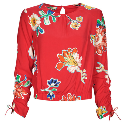 Textiel Dames Tops / Blousjes Desigual BLUS_LANDI Rood