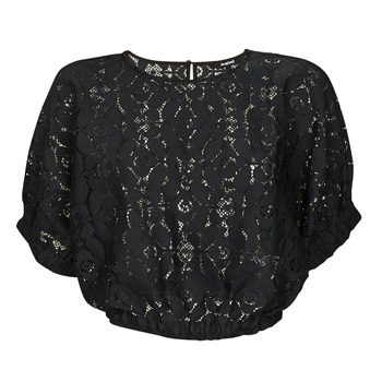 Textiel Dames Tops / Blousjes Desigual BLUS_LUCCA Zwart