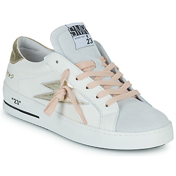 Schoenen Dames Lage sneakers Semerdjian MAYA-9508 Beige / Goud / Roze