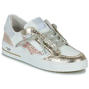 Schoenen Dames Lage sneakers Semerdjian ALE-9546 Wit / Goud / Roze