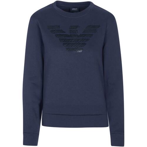 Textiel Dames Sweaters / Sweatshirts Armani jeans 7V5M75-5J42Z-0930 Blauw