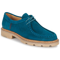 Schoenen Dames Derby Pellet MACHA Velours / Oiled / Petrol